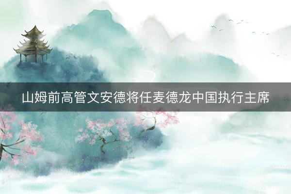 山姆前高管文安德将任麦德龙中国执行主席