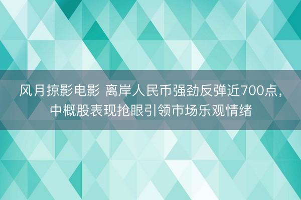 风月掠影电影 离岸人民币强劲反弹近700点,中概股表现抢眼引领市场乐观情绪
