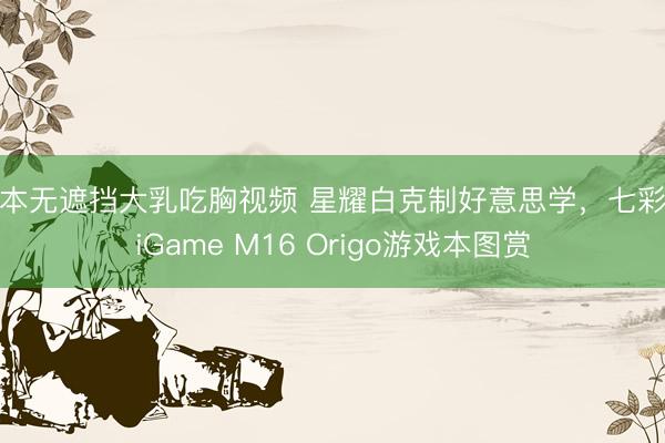 日本无遮挡大乳吃胸视频 星耀白克制好意思学，七彩虹iGame M16 Origo游戏本图赏
