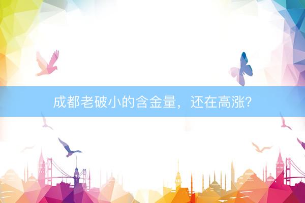 成都老破小的含金量，还在高涨？